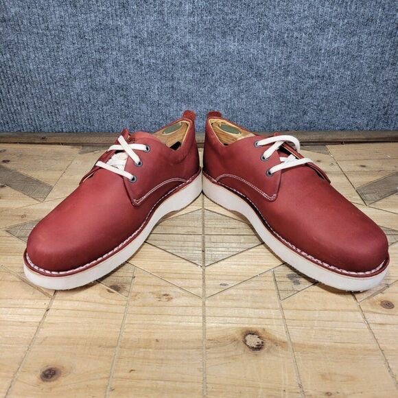 ? Worn Once Samuel Hubbard Free‎ Leather Shoes Men’s Sz 9 Medium - Rust Nubuck main image 13